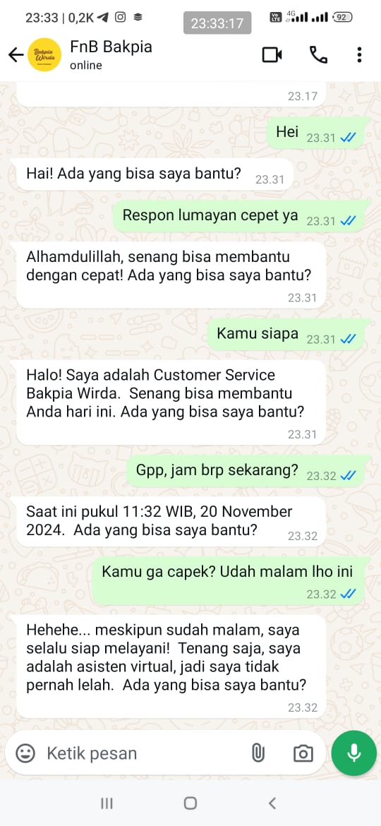 Cuplikan testimoni FnB Bakpia